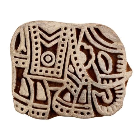 Set of 1 Piece New Wooden Printing Block